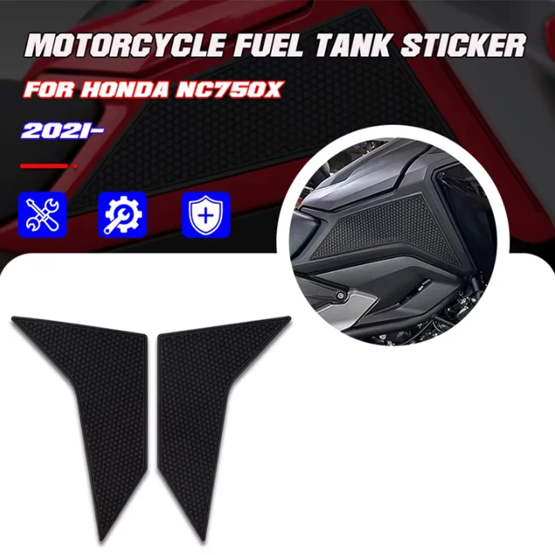 

Для Honda NC750X 2021-новые мотоциклетные боковые накладки на топливный бак, накладки на бак, защитные наклейки, газовая наколенница, тяговая накладка на бак, накладка на бак