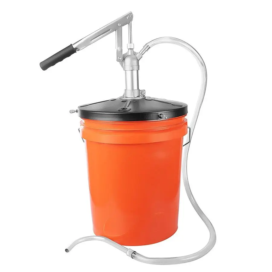 

44150 Heavy Duty Lever Action Bucket Pump Up to 60 ML Per Stroke for 5 Gallon Pails Transfer Heavy Oils, Engine Oils, and Transm
