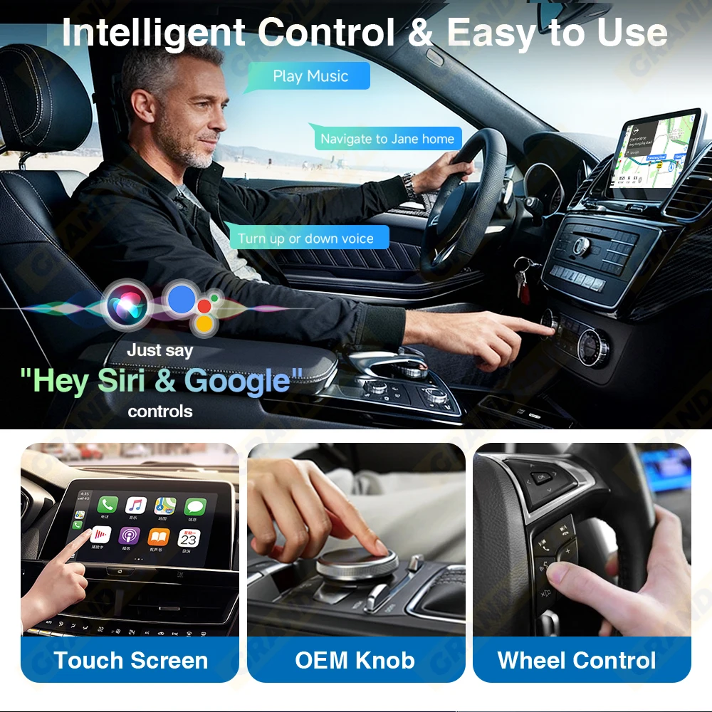 2-in-1 draadloze CarPlay Andro - Wifi Smart Plug recensie en prijs