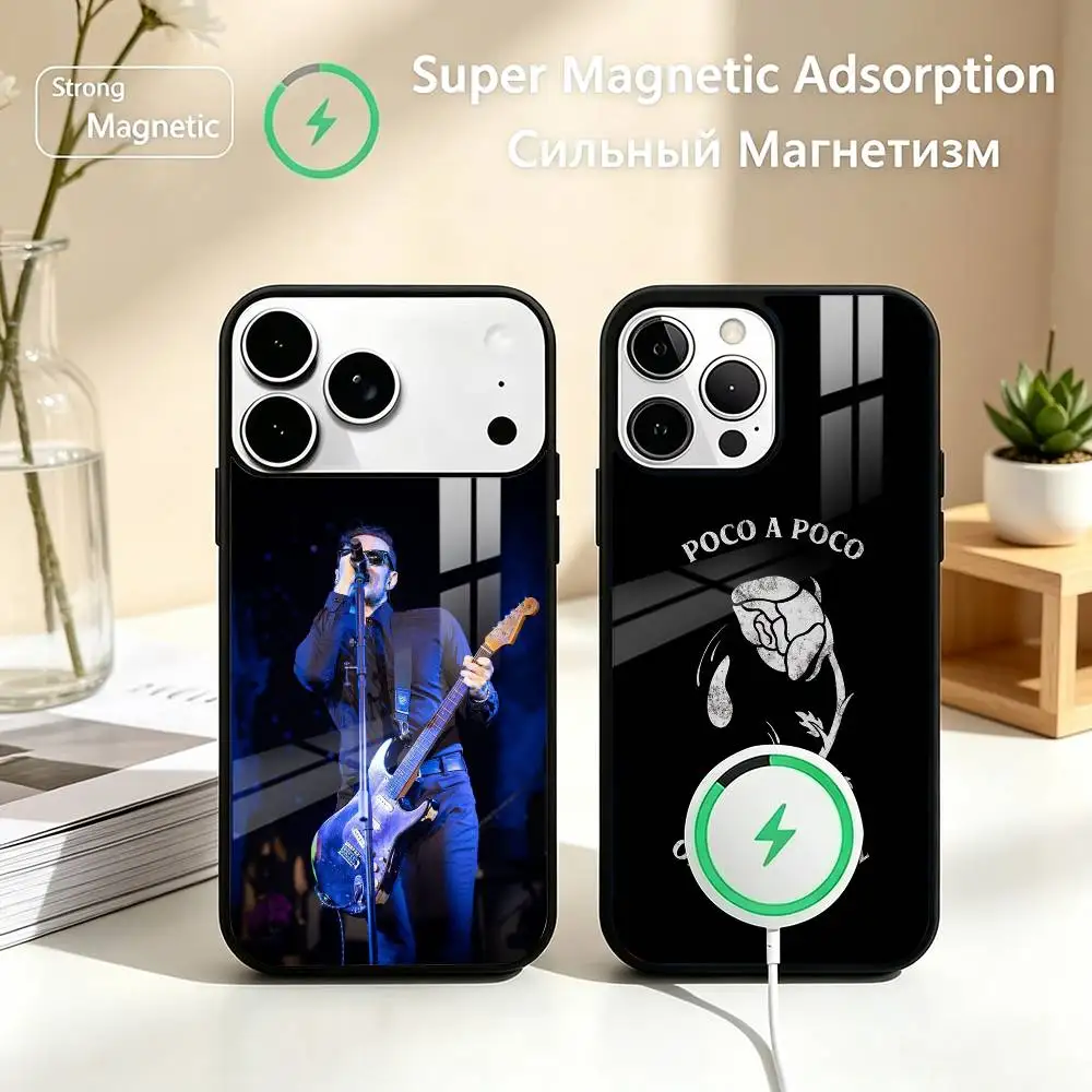 S-Singer J-Jose Madero  Phone Case For IPhone 13 14 15 11 12 16 17 Pro Plus For  Magnetic Shell