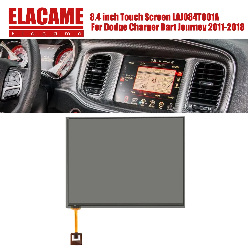 

8.4Inch Replacement Touch-screen Digitizer LAJ084T001A for Chrysler Dodge Journey 300C Grand Cherokee Fiat Maserati