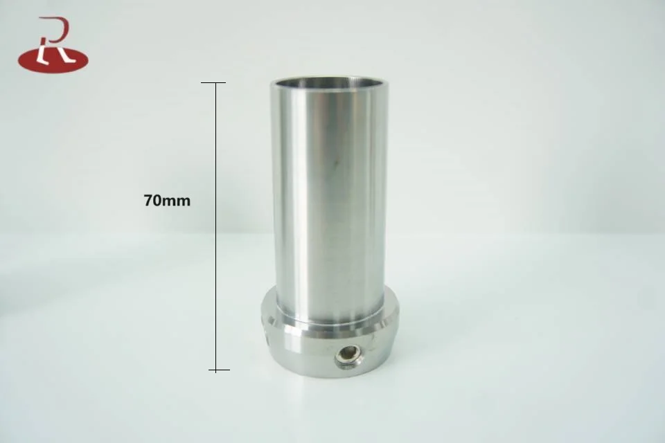 Peças de perna protética liga de titânio 70mm conexão pirâmide adaptador de joelho prótese adaptador de tubo ajustável