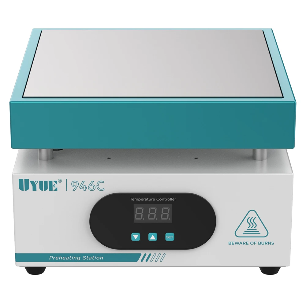 UYUE 946C Heating Station Preheating Platform LCD Digital Display Preheating Station Solder Heat Plate Phone Screen Replace