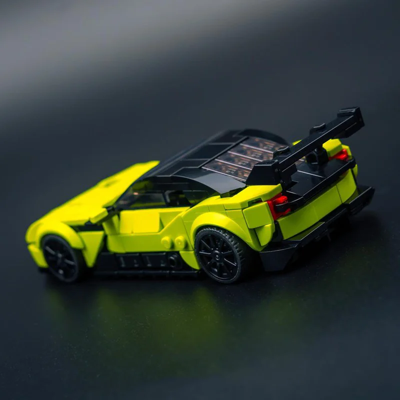 338 Parts MOC Limited Super Sports Car Technical Building Blocks, DIY Assembly Race Car Bricks Toy for Collection & Gift