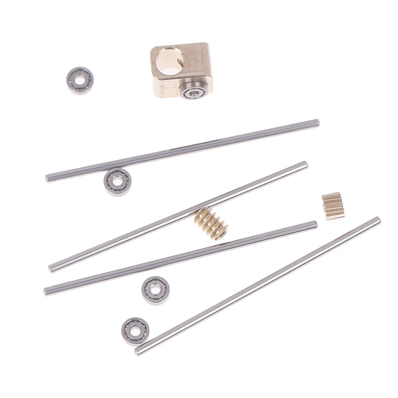 

1 шт. 0,2 м турбинная червячная передача Micro 90 ° Коробка передач 12-лучечный редукционный механизм Коробка передач Модель автомобиля своими руками