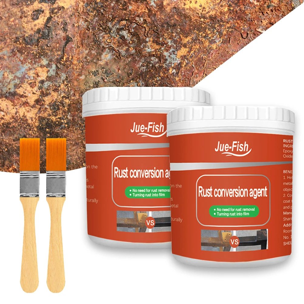 Fast Metal Rust Remover 300/100g Rust Conversion Agent Multi Purpose Rust Renovator Anti-corrosion for Car Cleaning