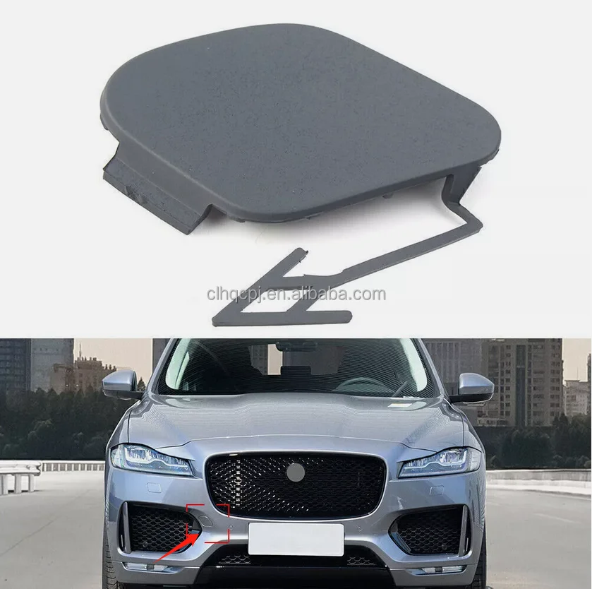 

For Jaguar F-PACE 2016-2020 sport style limited edition Front bumper tow eye cap T4A13477LML trailer hole cover