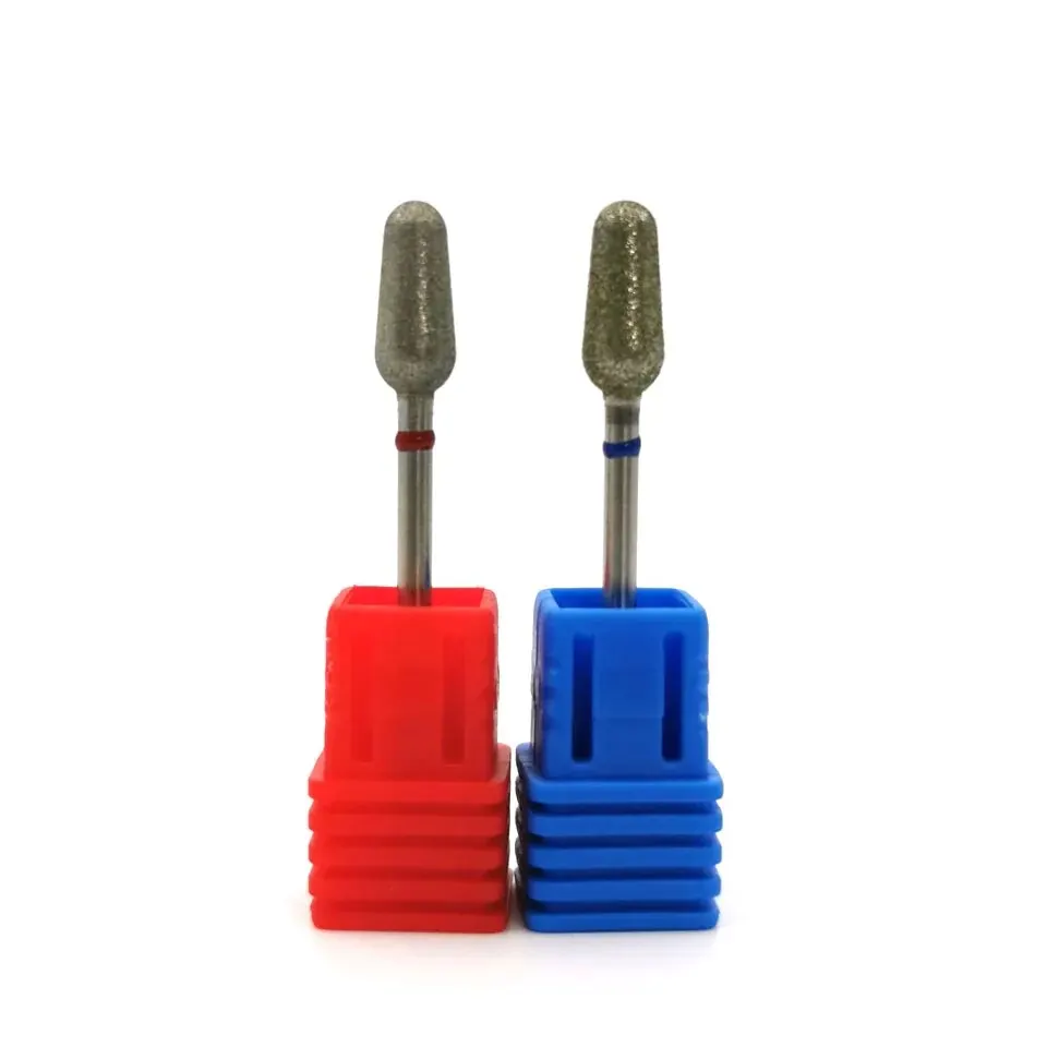 HYTOOS السلس العلوي رأس مطحنة أظافر ماسية لقمة ثقب 3/32 الروتاري مسمار لدغ التدريبات الكهربائية الأظافر الملحقات #2