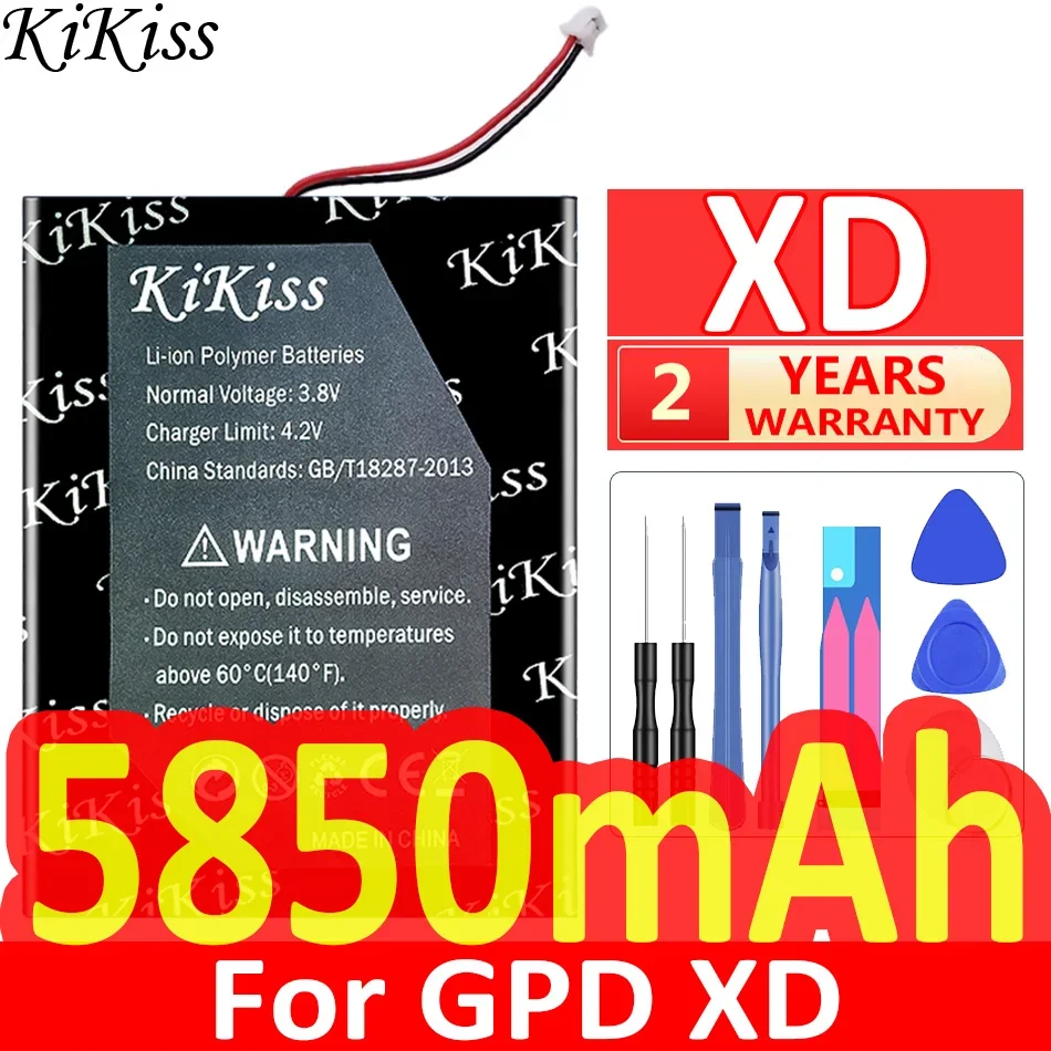 

KiKiss Powerful Battery for GPD XD 5850mAh Batteries + Free Tools