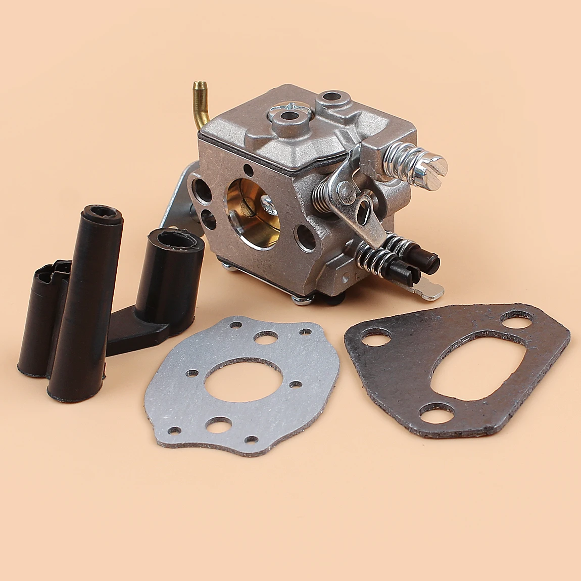 طقم محوّل كاتم للصوت من Carburetor Fit HUSQVARNA 137 142 136 141 36 41 Walbro Carb WT-834 قطع المنشار