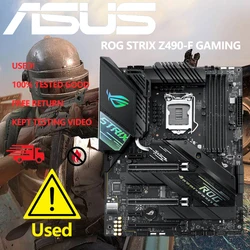 Used ASUS ROG STRIX Z490-E GAMING LGA 1200 Intel Motherboard