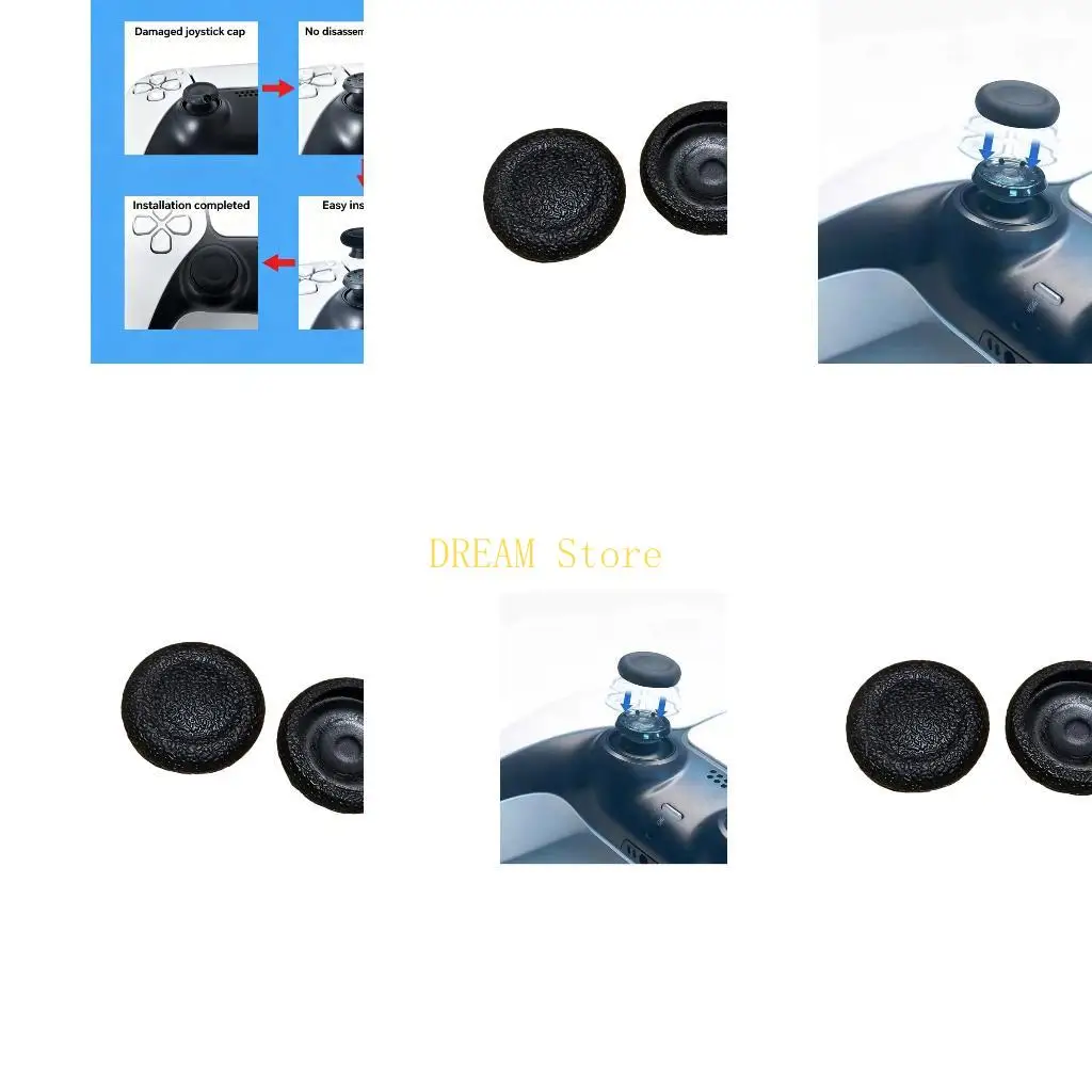 Textured Textured Controller Thumb Grip Pair for Daily Handling Support Best Sale - Aliexpress Deal