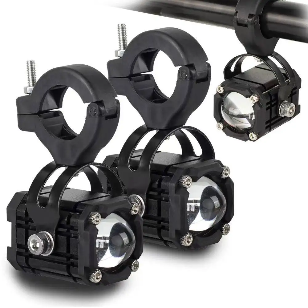 Auxiliary Headlight for Motorcycle LED Lights Lamp 12-80V Spotlights IP68 Electric Motorcycle Fog Lamp for Bike