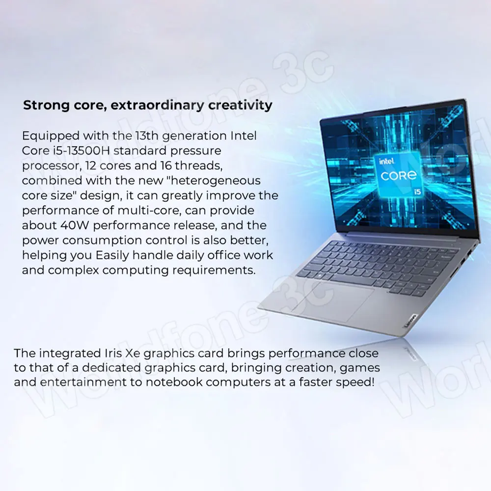 كمبيوتر محمول Lenovo ThinkBook 14 Intel Core i7-13700H /i5-13500H 16GB + 1TB SSD 14 بوصة 2.2K 60 هرتز IPS شاشة الكمبيوتر المحمول 2023