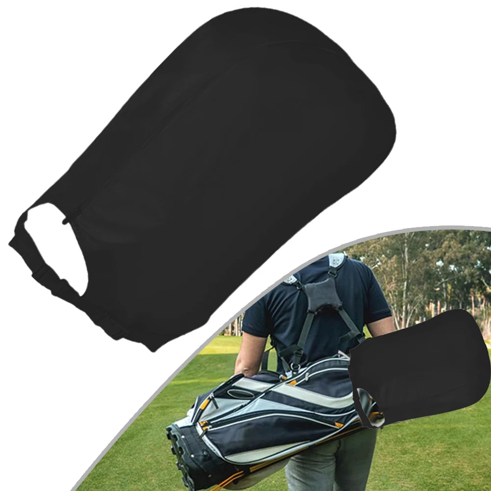 

Golf Bag Cover Black Golf Accessories Easy To Carry Outdoors Long-term Use Simple Structure Golfing Protection
