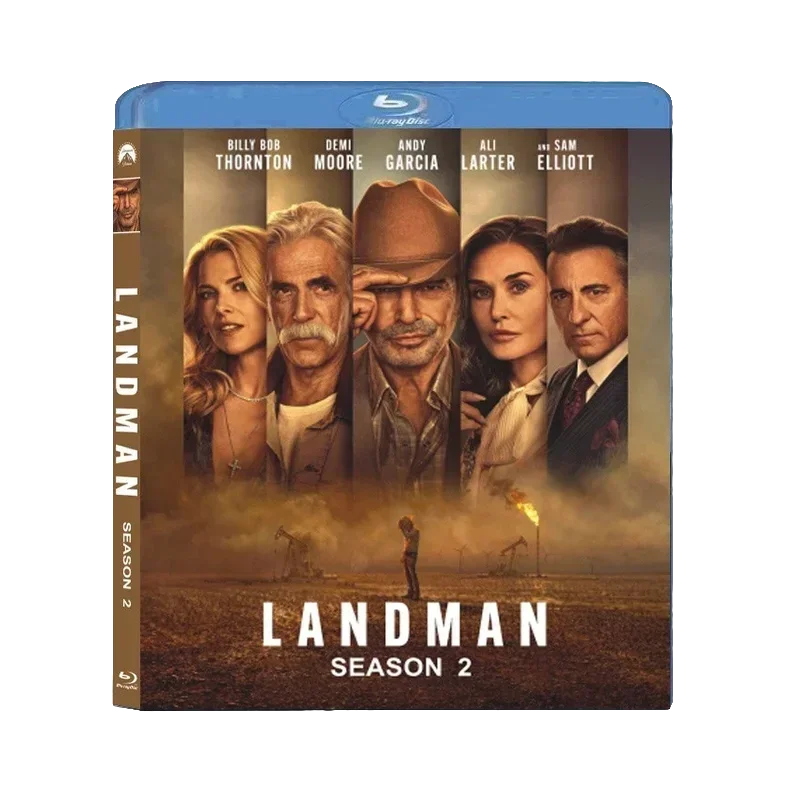 Landman Staffel 2 2BD All Region Neues Box-Set Blu-ray Disc