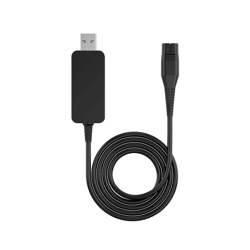 LISI 4,3 V USB-oplaadkabel compatibel met Philips Norelco One Blade A00390 QP2520 QP2620 QP2515 QP2510 elektrisch scheerapparaat