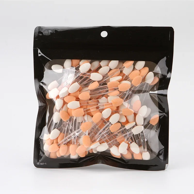 100pcs 도매 립 브러쉬 애플리케이터 속눈썹 브러쉬 립스틱 브러쉬 립글로스 애플리케이터 완드 메이크업 뷰티 도구