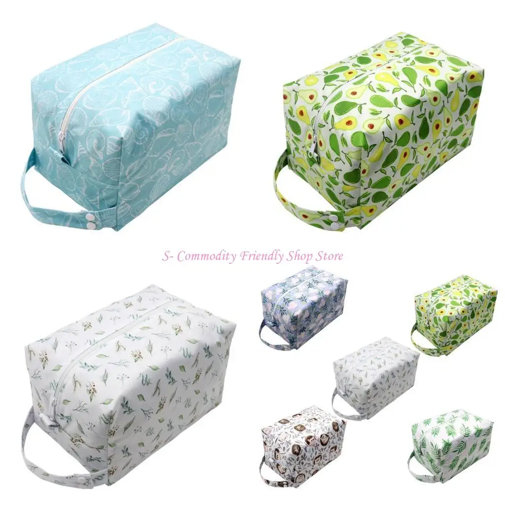 

85ae многоразовый подгузник из ткани мокрые сухие мешки с кнопками для коляски для коляски