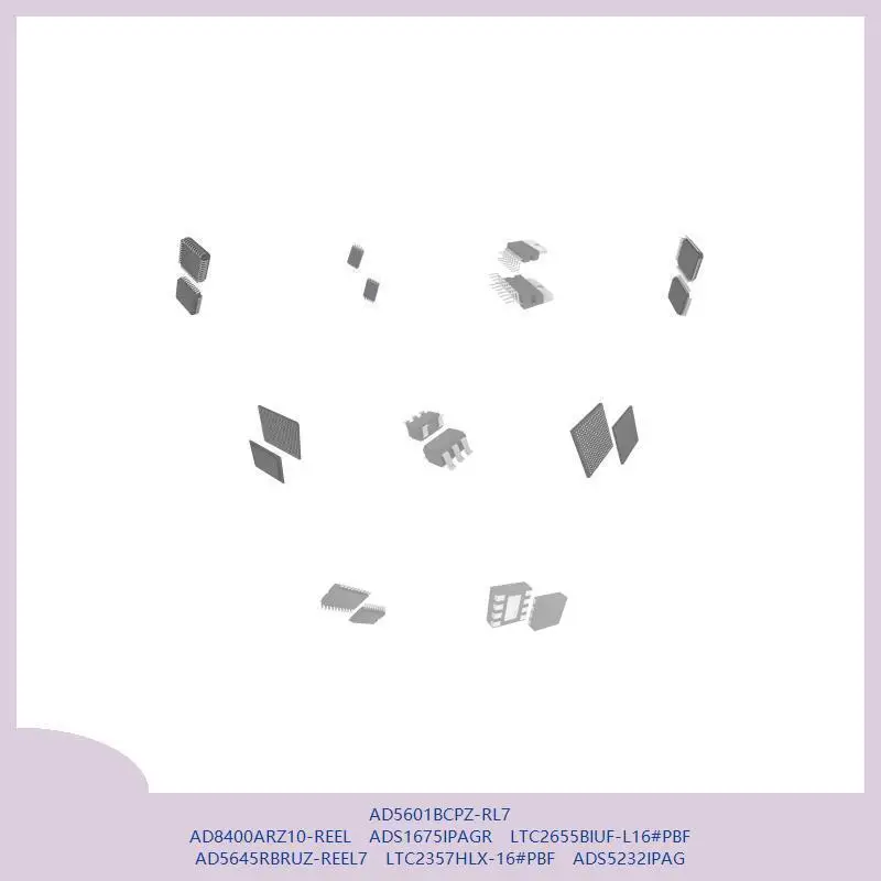 

AD5601BCPZ-RL7 AD8400ARZ10-катушка ADS1675IPAGR LTC2655BIUF-L16 # PBF AD5645RBRUZ-REEL7 LTC2357HLX-16 # PBF ADS5232IPAG