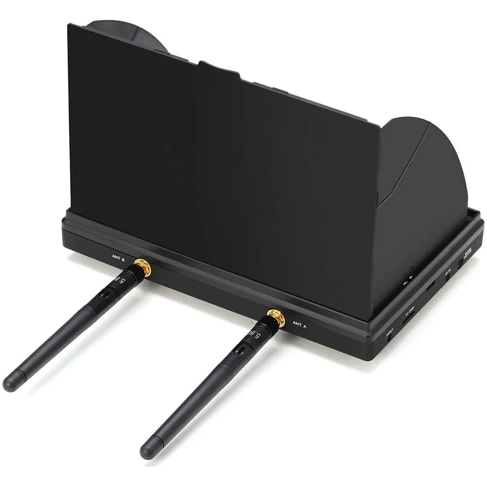 LCD5802D FPV Monitor with DVR 5.8G 40CH 7 Inch LCD Screen Monitor 800x480 Dual Diversity Receiver for FPV RC Drone Multicopter