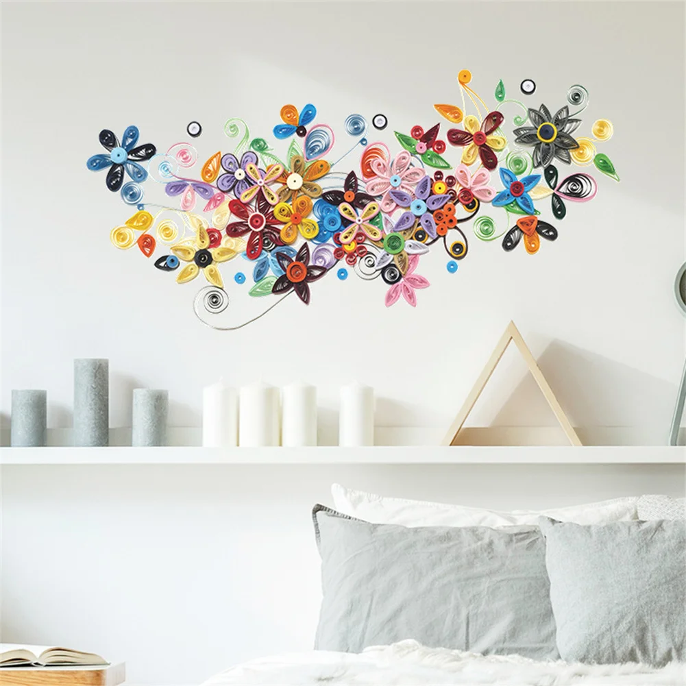 DIY Application Home Decor Bedroom Decor PVC Material Removable Material Suitable For Various Surfaces For Bedroom As Pictured