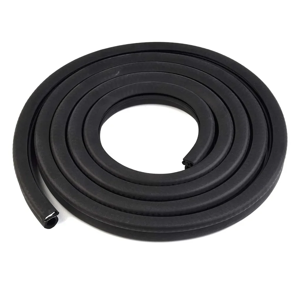 استبدال صب الديكور للسيارة ، شريط ختم أسود ، مقاوم للغبار ، مطاط ، مقاوم للاهتراء ، واقي الحافة ، ملحق