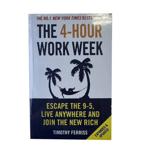 Timothy Ferriss Escape The 9-5, 어디서나 살면서 새로운 리치 베스트셀러 도서, 페이퍼백 영어, 4 시간 근무 주 