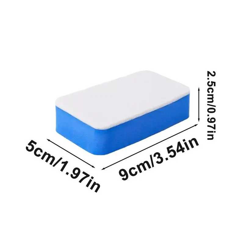Éponge de polissage pour pare-brise de voiture, éponges d'essuie-glace, brosse en feutre de laine, outils d'élimination de la poussière d'huile, accessoires de livres de film d'huile de verre