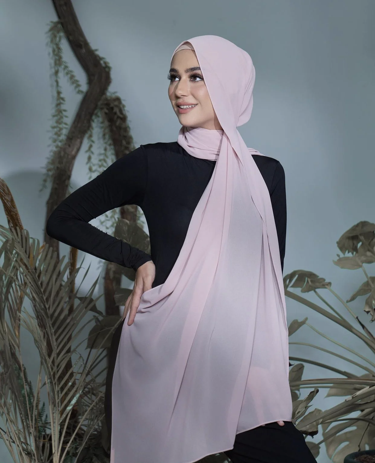 Cachecol Chiffon Premium da Malásia para Mulheres, Cor lisa ou sólida, Hijab muçulmano, lenço de cabeça, Xale Longo Islâmico, Pashmina, 180x70cm