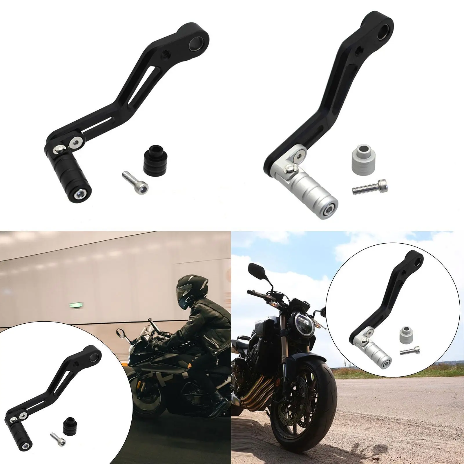 

Motorcycle Gear Shifter Easy to Install Sturdy Motorbike Accessories Pedal Aluminum Alloy for Tiger Sport 660