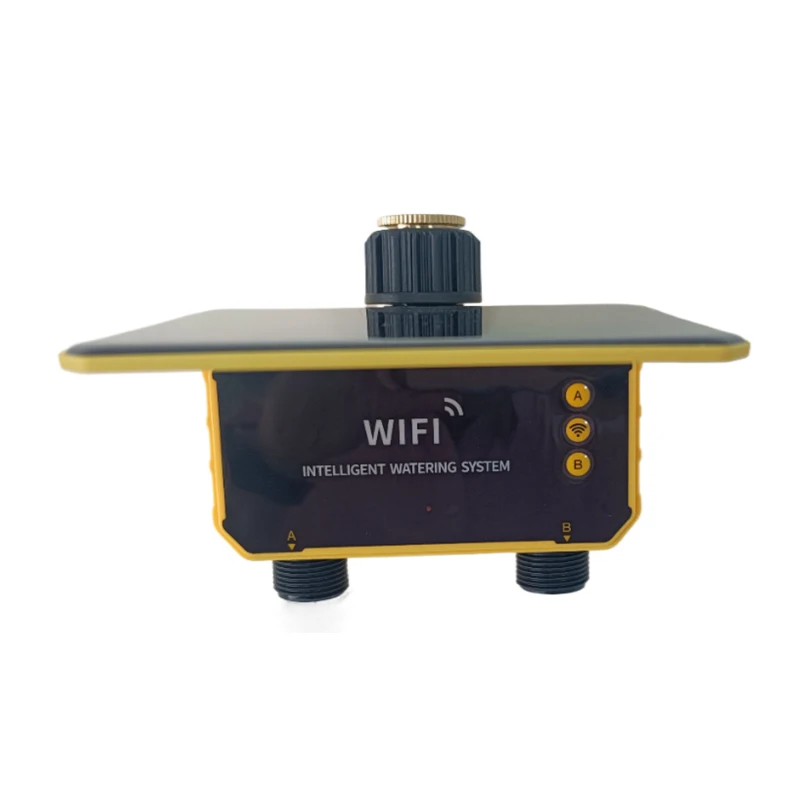Household 2-Way WIFI  Solar Automatic Irrigation TImer  Rain Sensor Watering controller For Garden Balconi