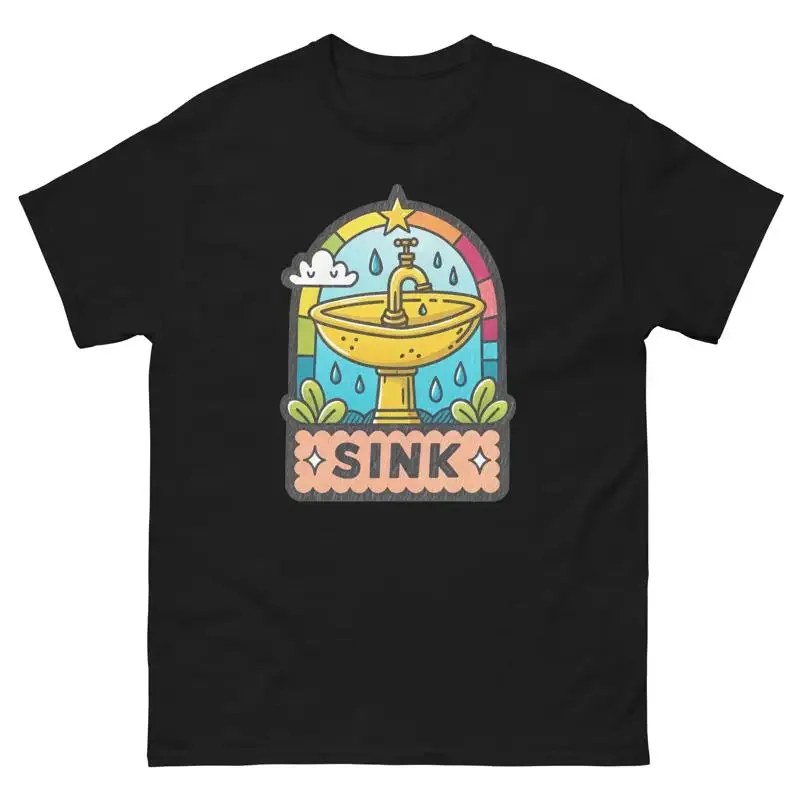 Sink Popular Illustration Object T Shirt