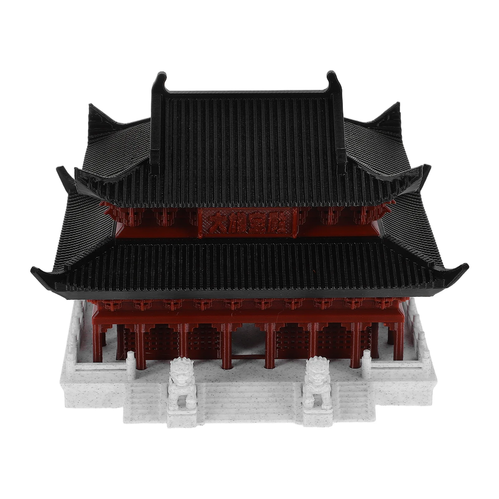 

Micro Landscape Architectural Ornaments Miniature Building Model Plastic Asian Chinese Style Architecture Fish Tank