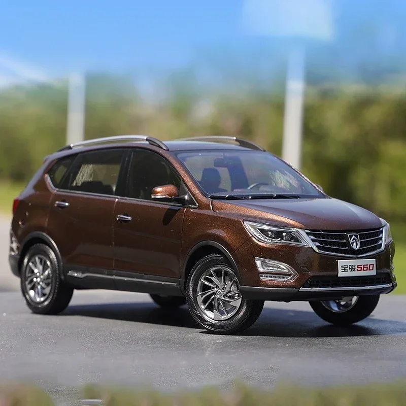 Baojun 560 SUV SGMW SAIC Wuling Original Alloy Simulation Car Model, Desktop Decoration, Micromodel Collection Display, 1: 18