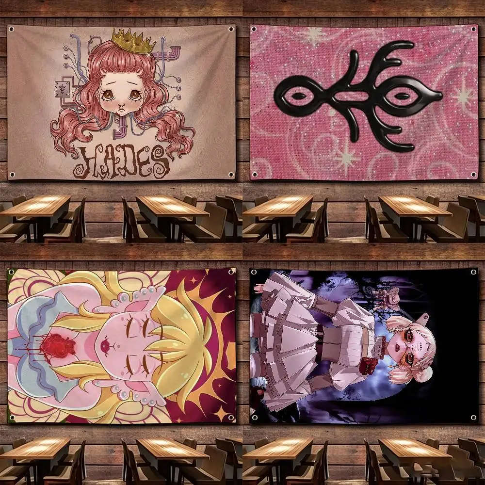 HADES SACRIFICE Melanie  Flags Wall Hanging Tapestry Outdoor Garage Room Decorative flag Background Blanket