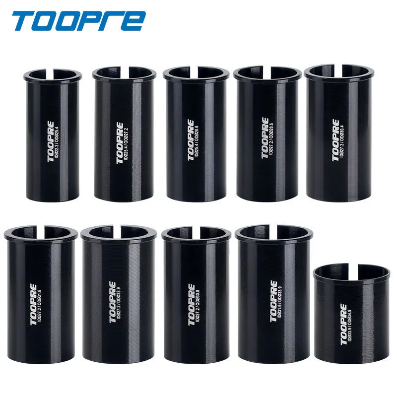 Bike Seatpost Shim Sleeve Adapter Aluminum Alloy Seat Tube Reducer For MTB Road Cycling Folding Frame Connector