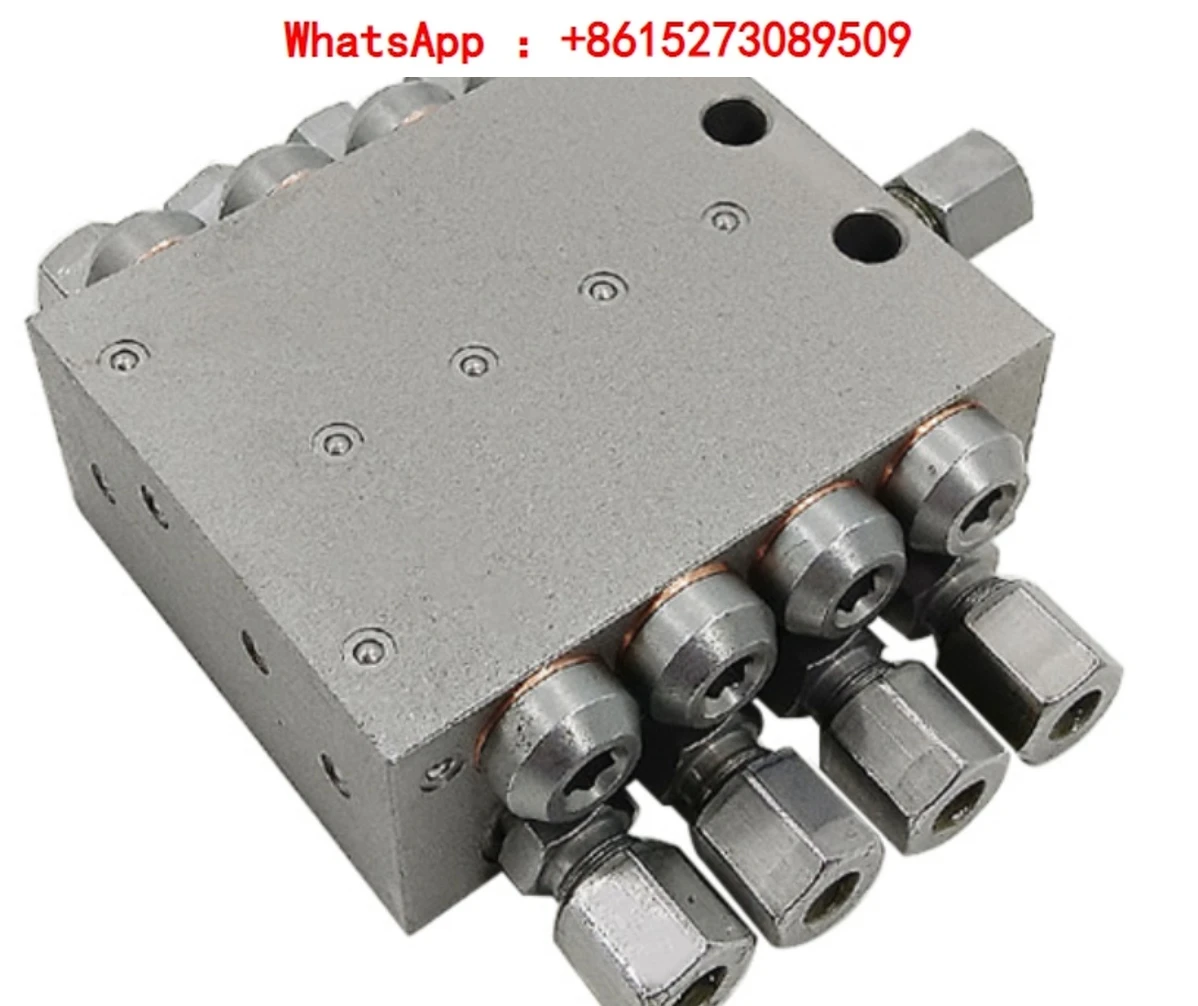 Butter distributor distribution valve integral modular 2-20 position oil distributor SSV blockable progressive distributor