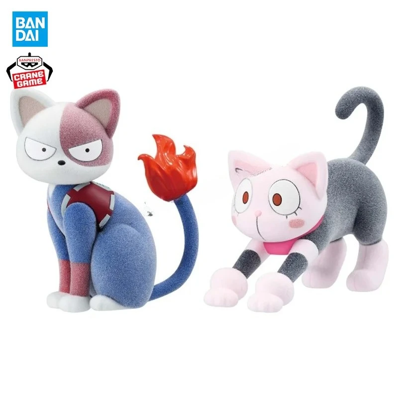 

BANPRESTO Original Model Fluffy Puffy My Hero Academia Shoto Todoroki Cat Ochanekoto 70mm Figure Figure Model Collection Toy