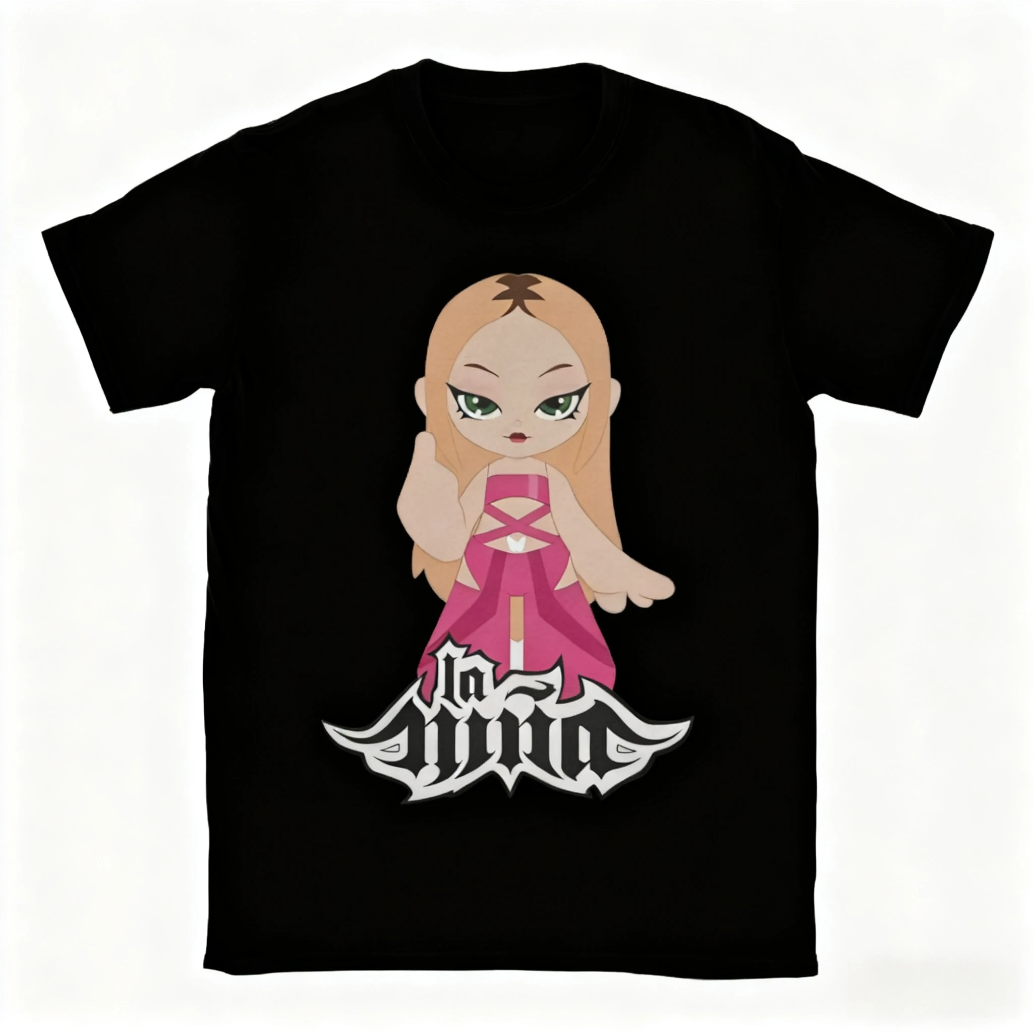 

Футболка Lola Indigo Tour Merch для мужчин и женщин с юмористическим круглым вырезом, летние футболки для певиц, топы с короткими рукавами, уличная одежда в стиле хип-хоп