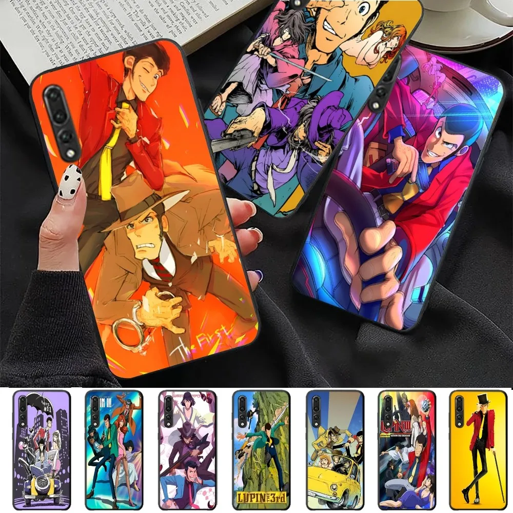 L-Lupin The T-Third Anime Phone Case For Huawei P 8 9 10 20 30 40 50 Pro Lite Psmart Honor 10 Lite 70 Mate 20lite