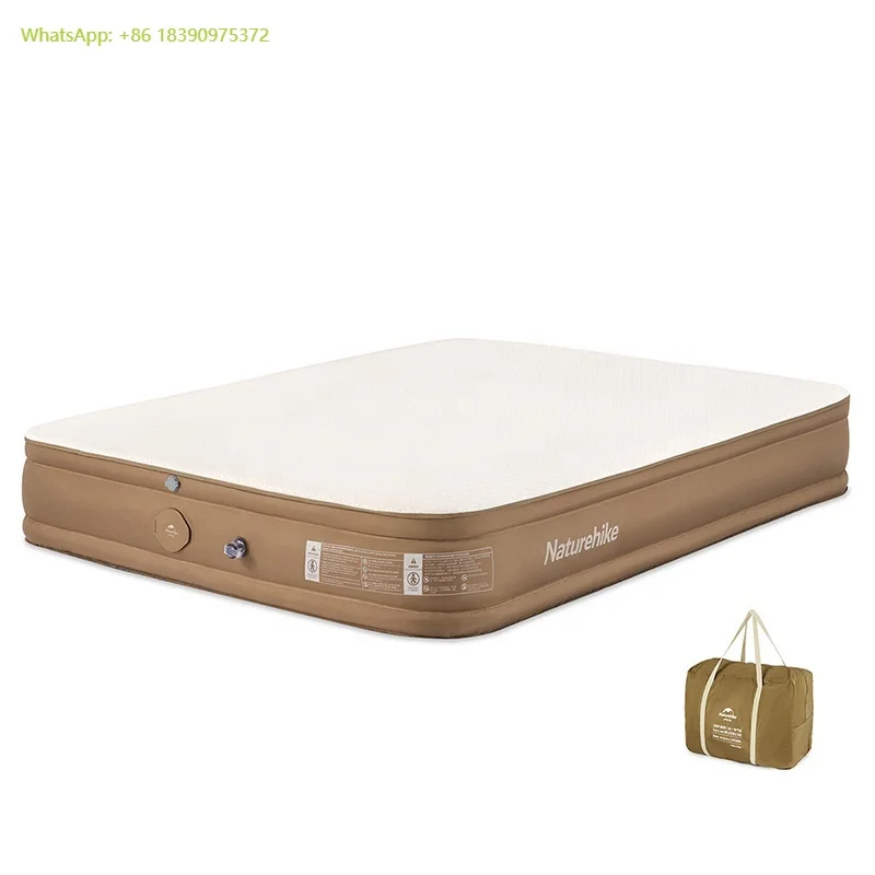 

Naturehike air Cushion Built in Pump Sponge Bed Outdoor Camping Mat Thicken 2 Person air Mattress Bed