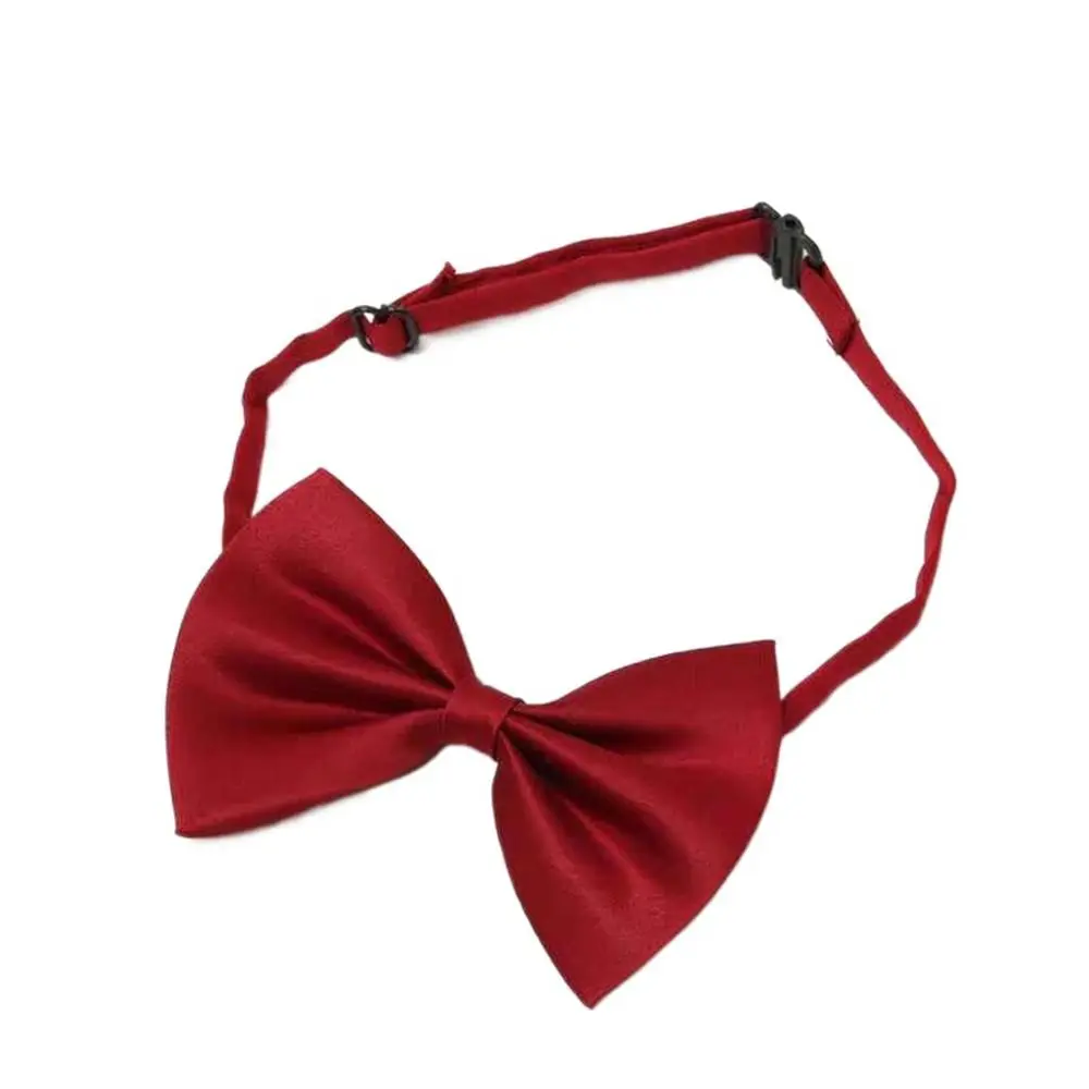 Suit Strap Clip Performance For Girls For Boys Solid Color Suspenders Clips Bow Tie Hanging Pants Clip Tie Suspenders Set