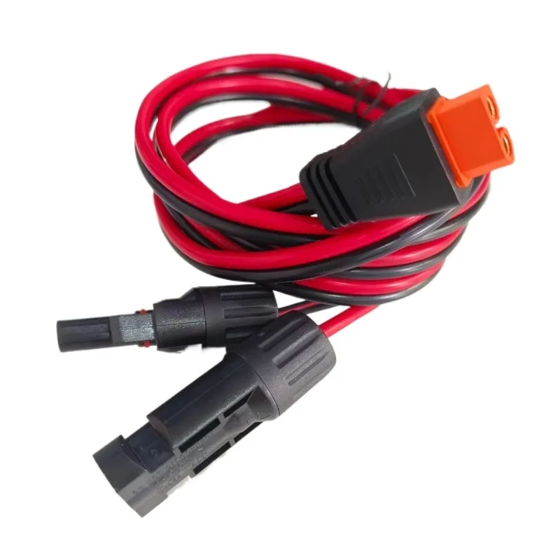 1m 12AWG XT60i To MC--4 Cable Injection Molding Version Solar Extension Wire for Solar Panel Power Connection