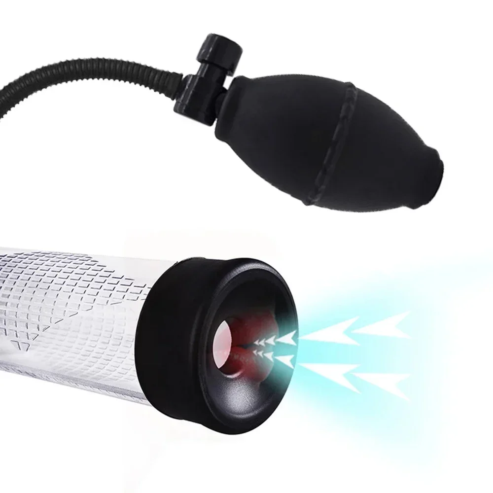 فعالة مضخة القضيب توسيع فراغ ديك موسع الرجال لعبة الجنس زيادة طول المكبر الذكور قطار المثيرة الكبار مثير المنتج #5