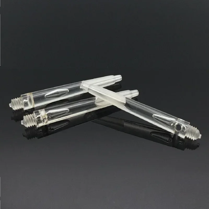 20Pcs Length 35mm/1.38in Professional Nylon Dart Shafts Replacement DartS Accessories Transparent Crystal Colors