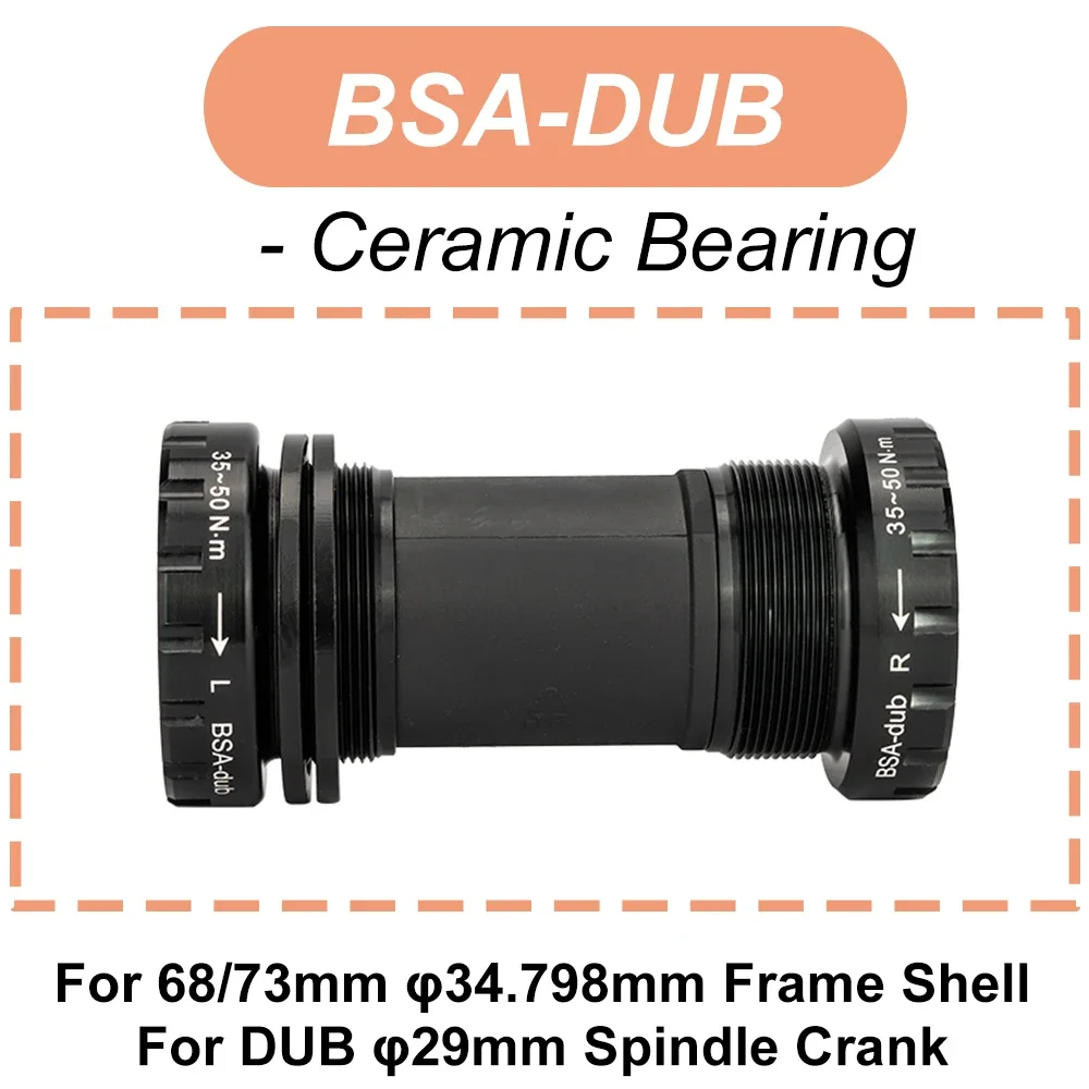 ZTTO BB DUB Fahrrad-Innenlager 29mm Kurbelachse Stahl-Keramik-Lager MTB Fahrradrahmen BSA BB86 92 BB386 BB30 PF30 T47 PF79 – Detail 6