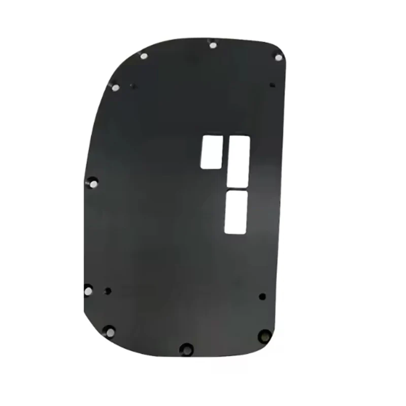 Gabinete de alumínio personalizado do perfil da extrusão da usinagem da fresagem do CNC para o pedal dos efeitos da guitarra