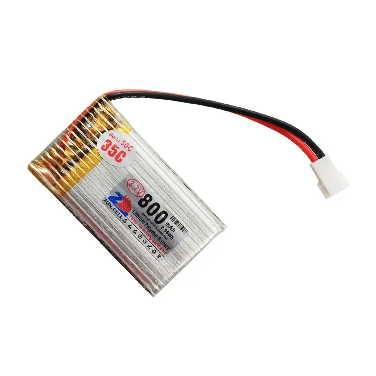 Nueva batería de polímero de litio de 3,7 V Kazajstán Berthan Mika Sima Li Weili Xin Feite Drone avión recargable Li-ion Cell A