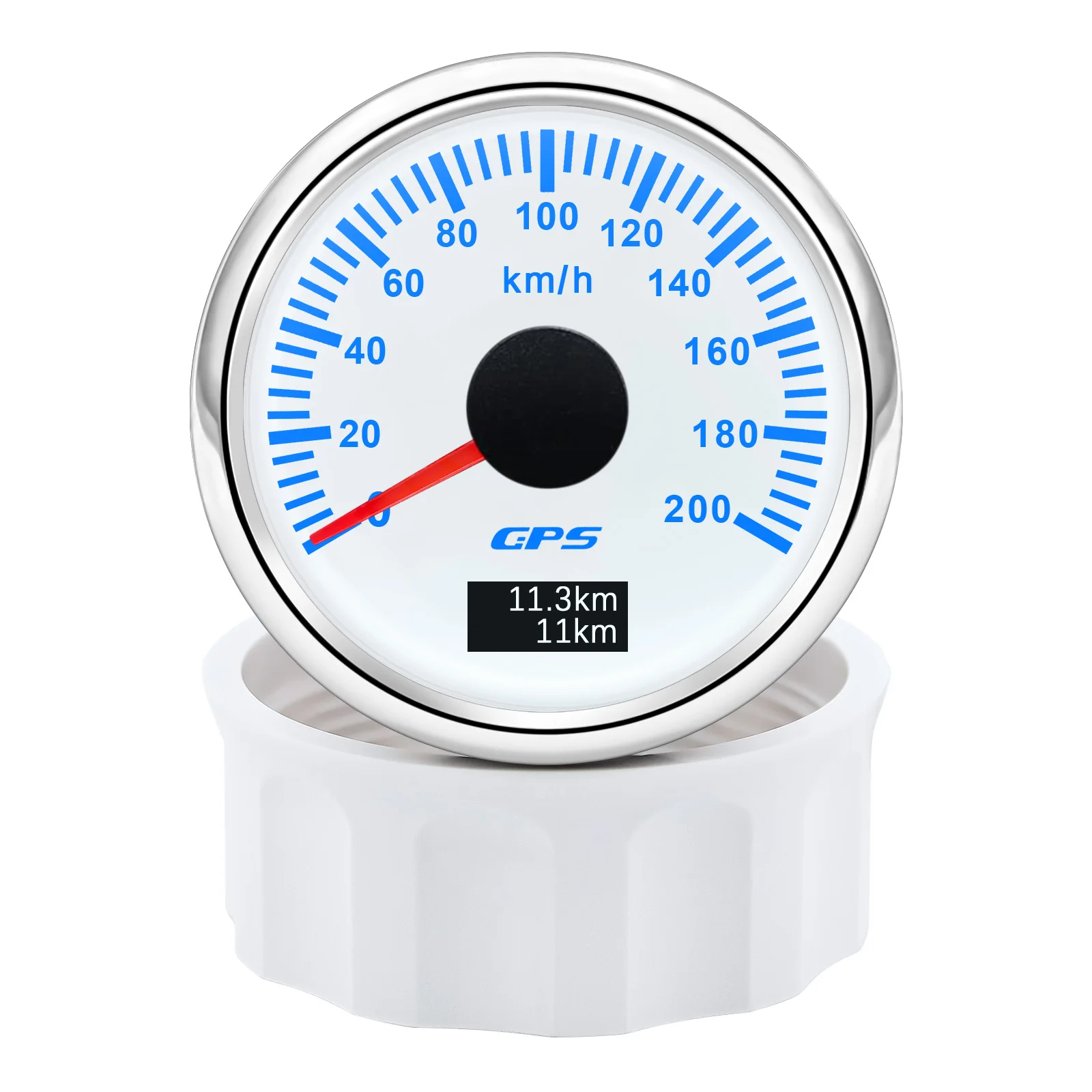 30/60/80/120/200 km/h 52 mm digitales GPS-Tachometer mit Antenne, Boot, Auto, Geschwindigkeitsmesser, 7-Farben-Hintergrundbeleuchtung, 12 V, 24 V – Detail 31
